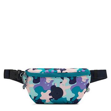 Kipling Fresh Lite Printed Bel Çantası Yeşil | TR 2210BE